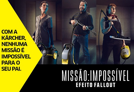 Promoção Kärcher Dia dos Pais Missão Impossível 2018
