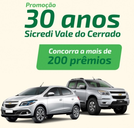 Promoção 30 Anos Sicredi Vale do Cerrado