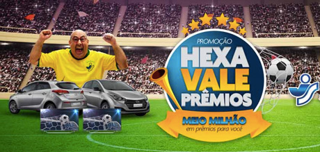 Promoção Hexa Vale Prêmios