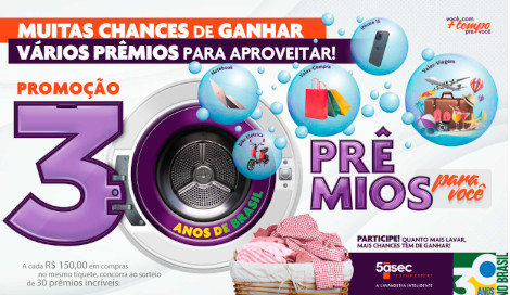 Promoção 30 Anos, 30 Prêmios 5àsec