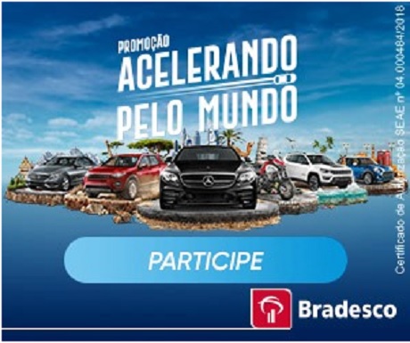 Promoção Bradesco Acelerando Pelo Mundo
