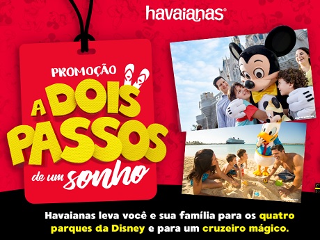 Promoção Havaianas A Dois Passos de um Sonho