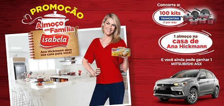 Promoção Almoço Em Família Isabela