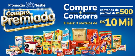 Promoção Nestlé Compra Premiada