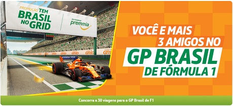 Promoção Petrobras Tem Brasil no Grid