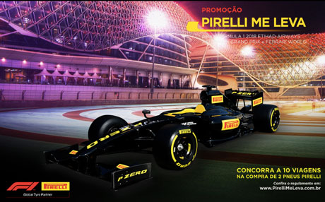 Promoção Pirelli Me Leva