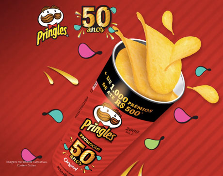 Promoção Pringles 50 Anos