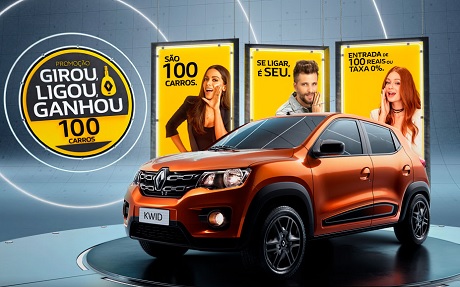 Promoção Renault Girou Ligou Ganhou