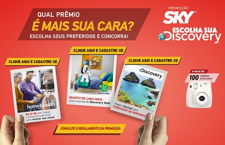 Promoção Sky Escolha Sua Discovery