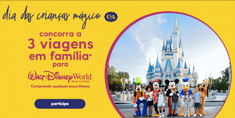 Promoção Dia das Crianças Mágico C&A