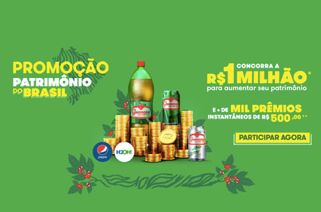 Promoção Guaraná Antarctica Patrimônio do Brasil
