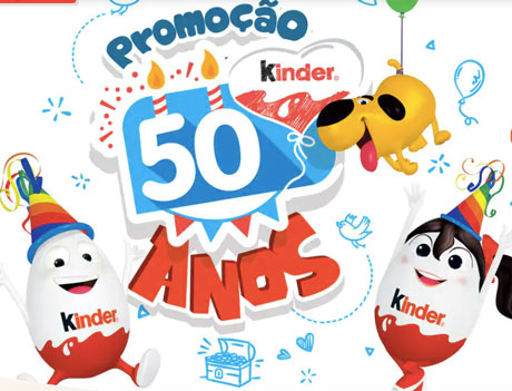 Promoção Kinder 50 Anos 