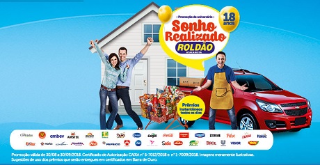 Promoção Aniversário Roldão Sonho Realizado