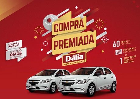 Promoção Dália Supermercados Compra Premiada