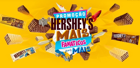 Promoção Hershey’s Mais Fanáticos por Mais