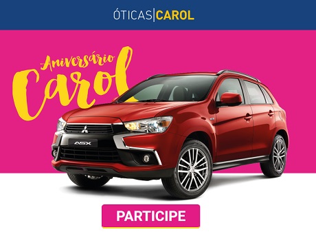 Promoção Aniversário Óticas Carol 21 Anos