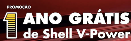 Promoção 1 Ano Grátis de Shell V-Power