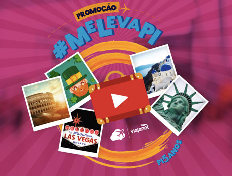 Promoção Nos 5 anos do PI, aperte o play e escolha a sua viagem