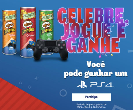 Promoção Natal com Pringles