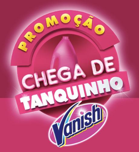 Promoção Vanish Chega de Tanquinho