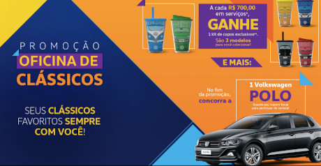 Promoção Volkswagen Oficina de Clássicos