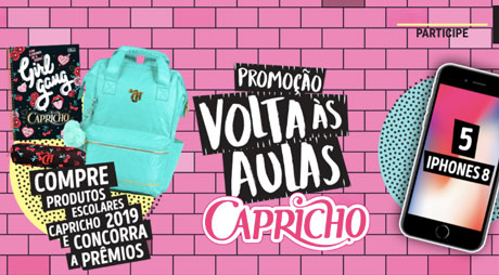Promoção Volta às Aulas Capricho