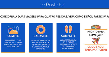 Promoção Férias com Le Postiche no Universal Orlando Resort