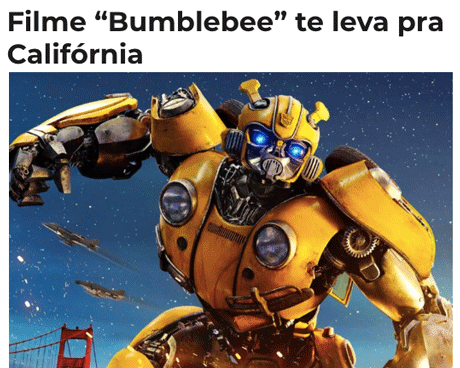 Promoção Mix FM Bumblebee Te Leva para a Califórnia