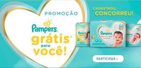 Promoção Pampers Grátis Para Você