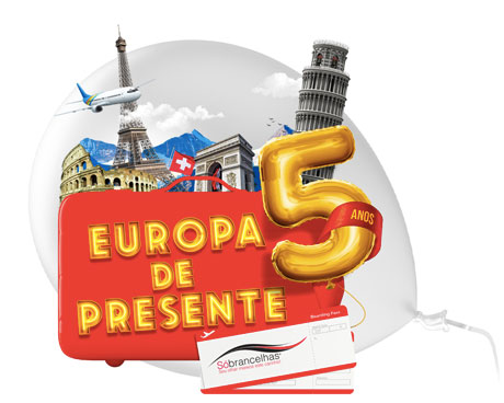 Promoção Sóbrancelhas Europa de Presente