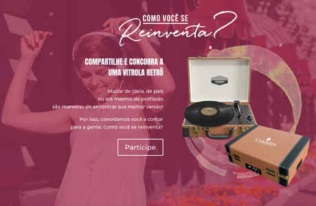 Concurso Cultural Como você se reinventa?