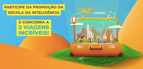 Promoção Escola da Inteligência Sua Família de Malas Prontas