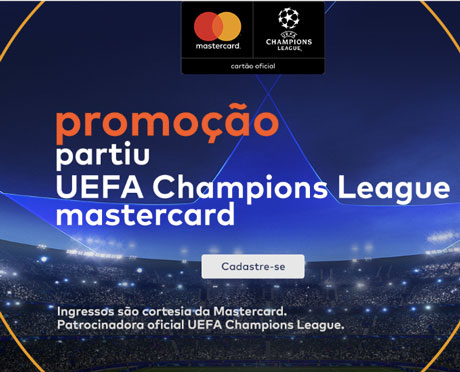 Promoção Mastercard e Mercado Livre UEFA Férias dos Campeões
