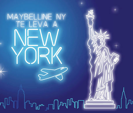 Promoção Maybelline Te Leva a New York