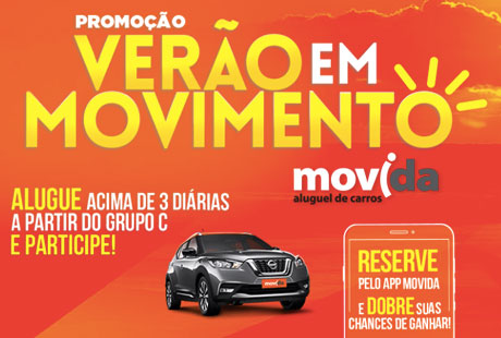 Promoção Movida Verão em Movimento