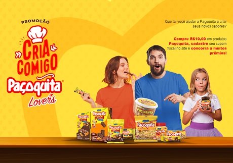 Promoção Cria Comigo Paçoquita Lovers