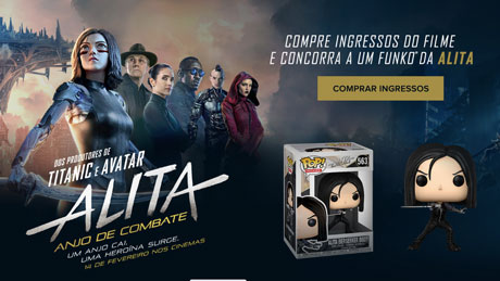Promoção Ingresso.com Alita Anjo de Combate