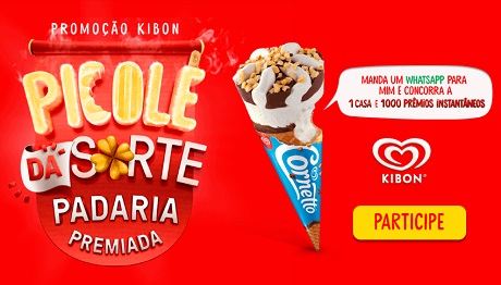 Promoção Kibon Picolé da Sorte