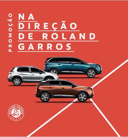 Promoção Peugeot Na Direção de Roland Garros