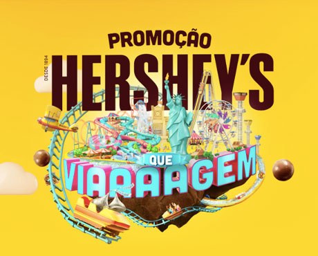 Promoção Hershey’s Que Viagem