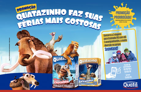 Promoção Quatazinho Faz Suas Férias Mais Gostosas
