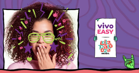 Promoção Vivo Easy no Lollapalooza Brasil