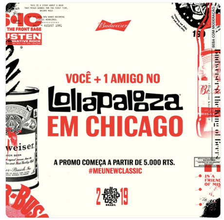 Promoção Bud Meu New Classic
