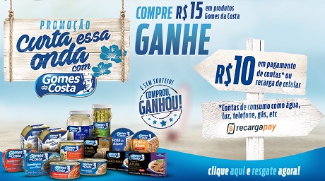 Promoção Curta Essa Onda com Gomes da Costa
