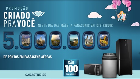 Promoção Criado Pra Você Panasonic
