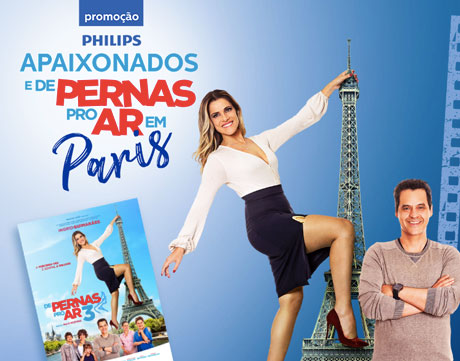 Promoção Philips Apaixonados e De Pernas Para O Ar em Paris