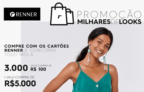 Promoção Renner Milhares de Looks