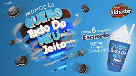 Promoção Richester Quero Tudo Do Meu Jeito