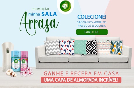 Promoção Air Wick Minha Sala Arrasa