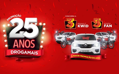 Promoção 25 Anos Drogamais